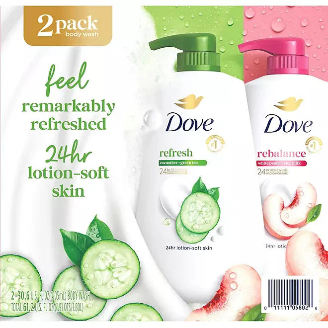Dove Refresh & Rebalance Body Wash"