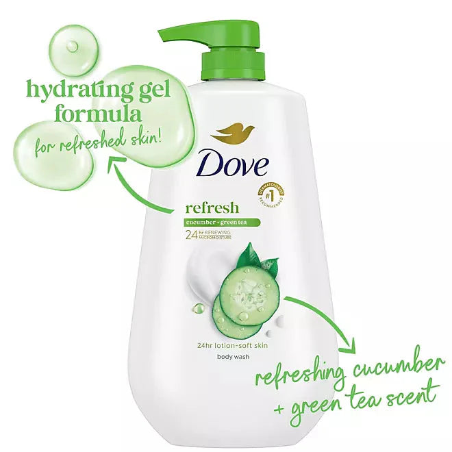 Dove Refresh & Rebalance Body Wash"