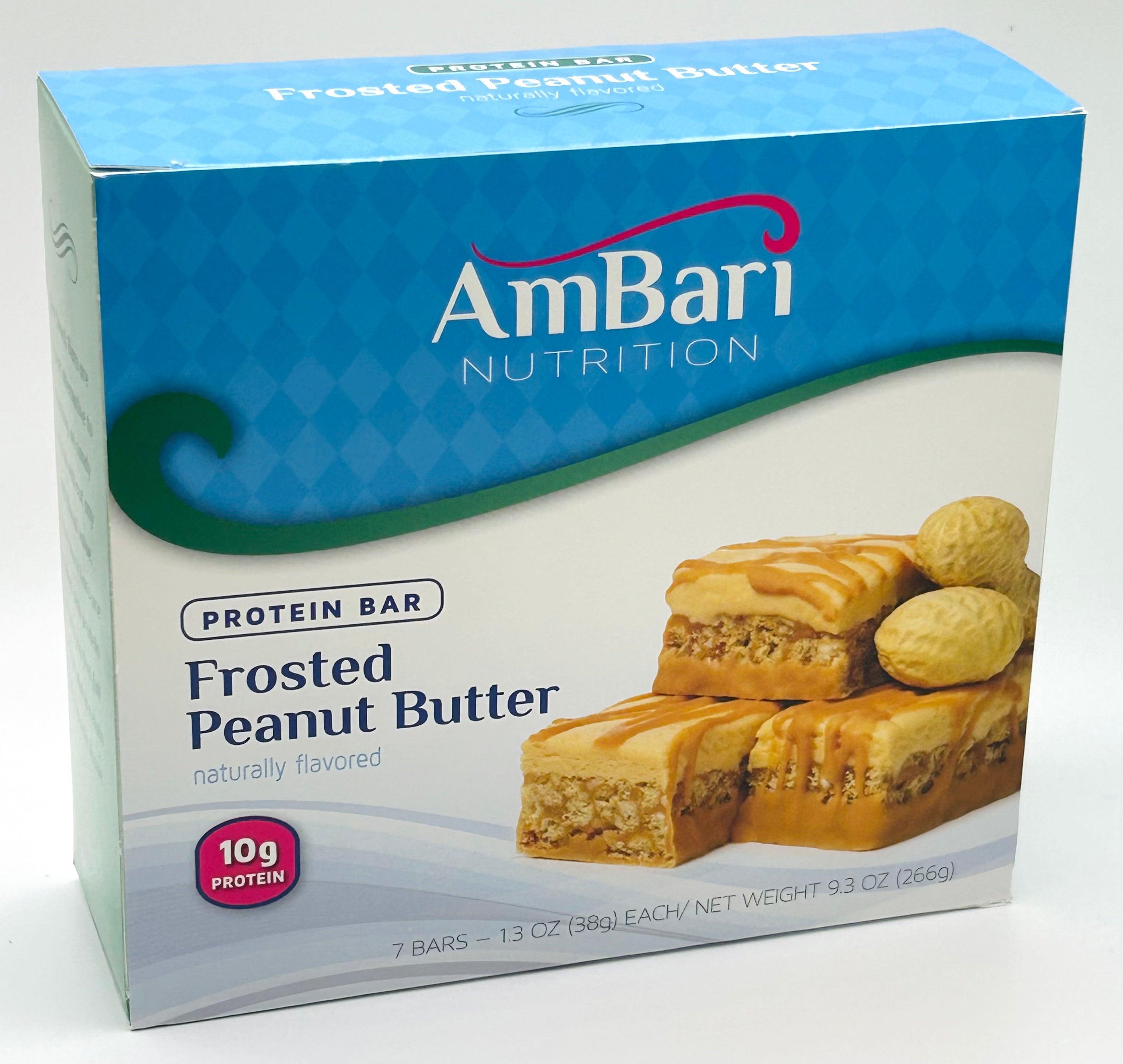 Frosted Peanut Butter Bars