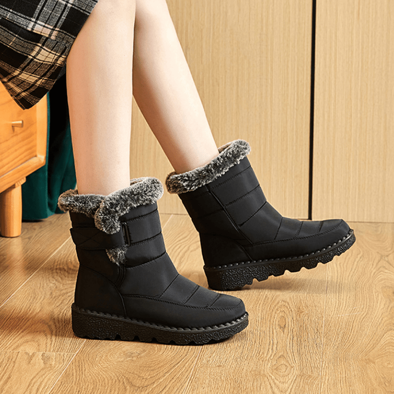 Winter Boots for Women New Long Plush Snow Boots