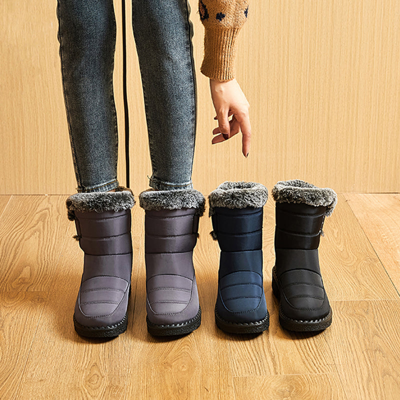 Winter Boots for Women New Long Plush Snow Boots