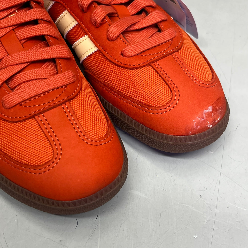 ZA@ ADIDAS Samba OG Soccer Inspired Sneaker Men's Sz 6.5 Collegiate Orange ID1453