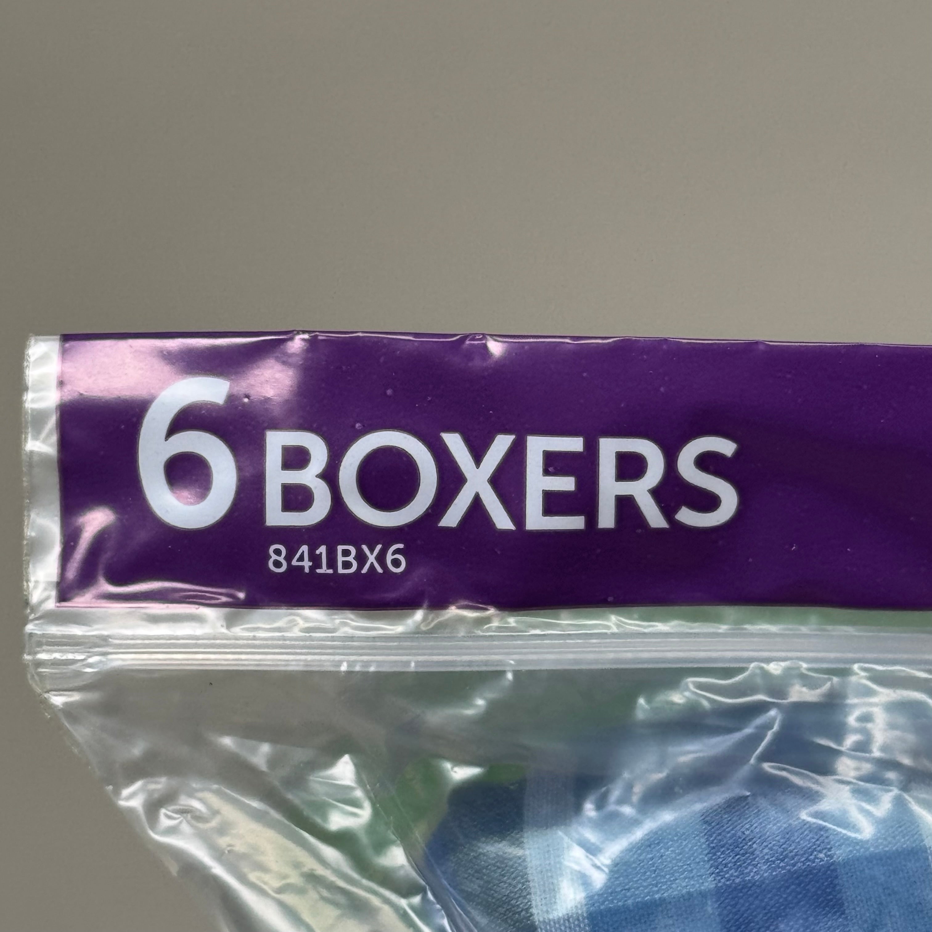 HANES (6 PACK!) Men's Cool Comfort Boxer Briefs Sz 2XL 44-46" Blue/Navy Blue RN15763