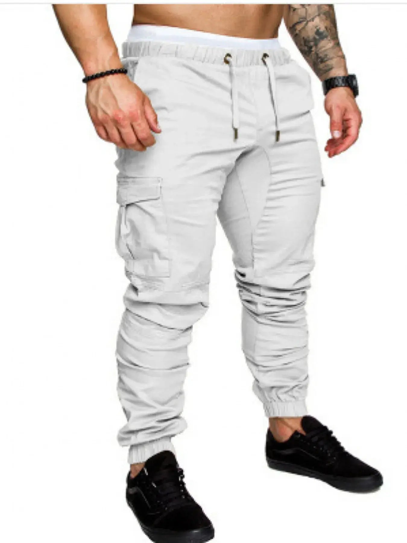 Men's Cargo Jogger with Drawstring Waistband
