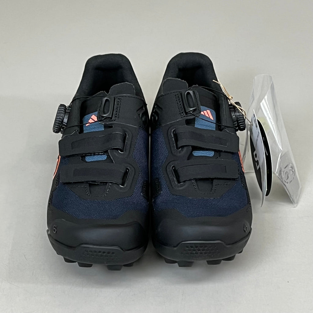 ADIDAS Five Ten Kestrel BOA Mountain Biking Shoes Womens Sz 7 Black/Blue HQ6031