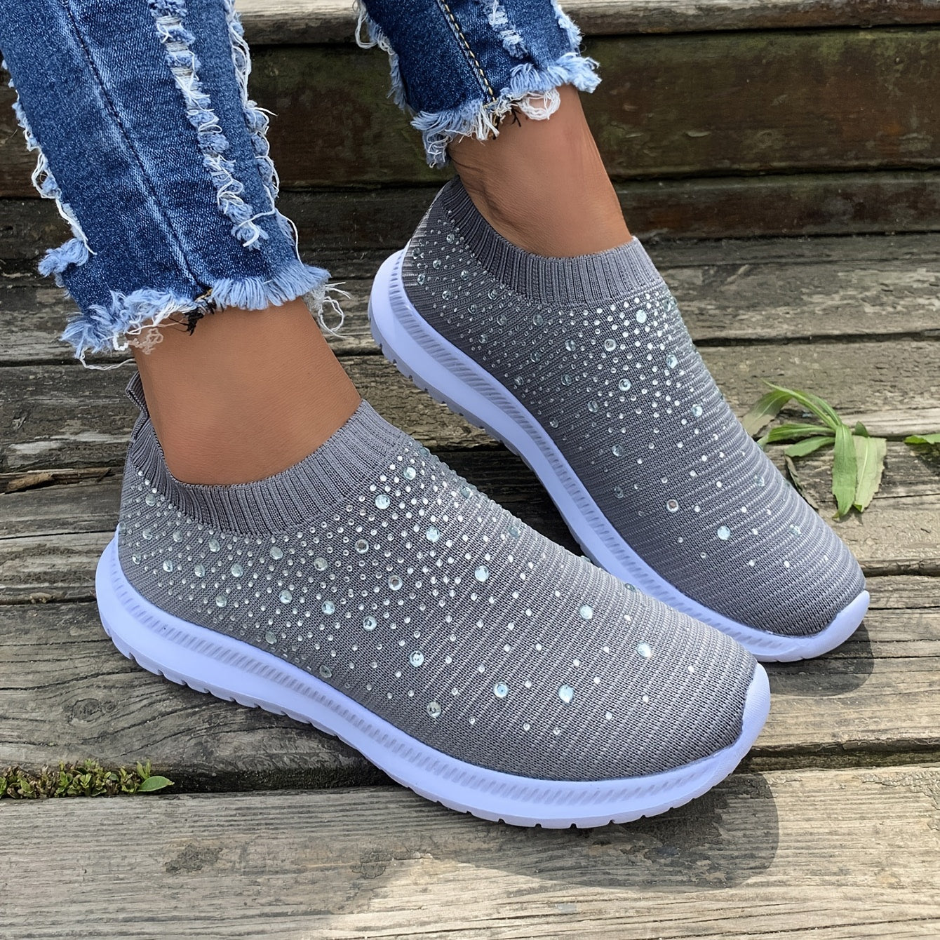 Women's Color block Mesh Platform Breathable Sneakers