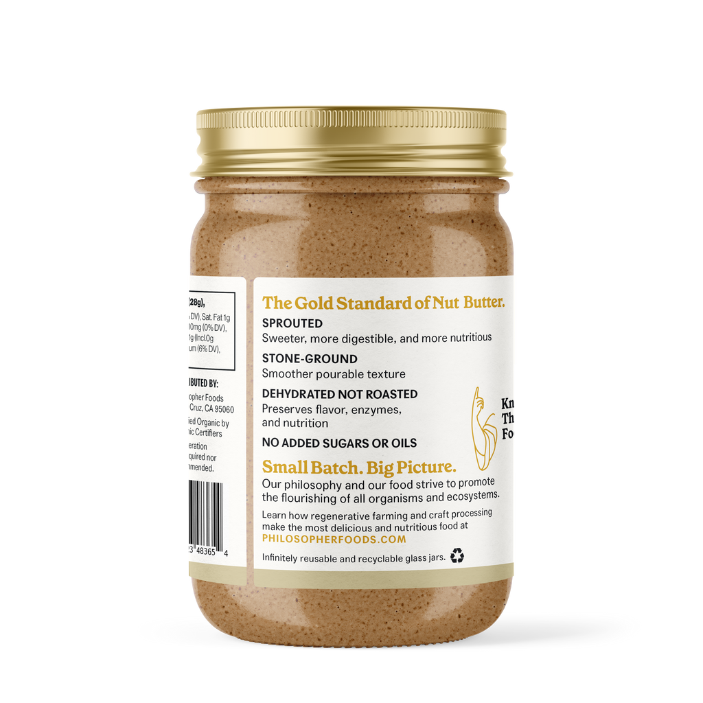Naked Creamy Sprouted Almond Butter