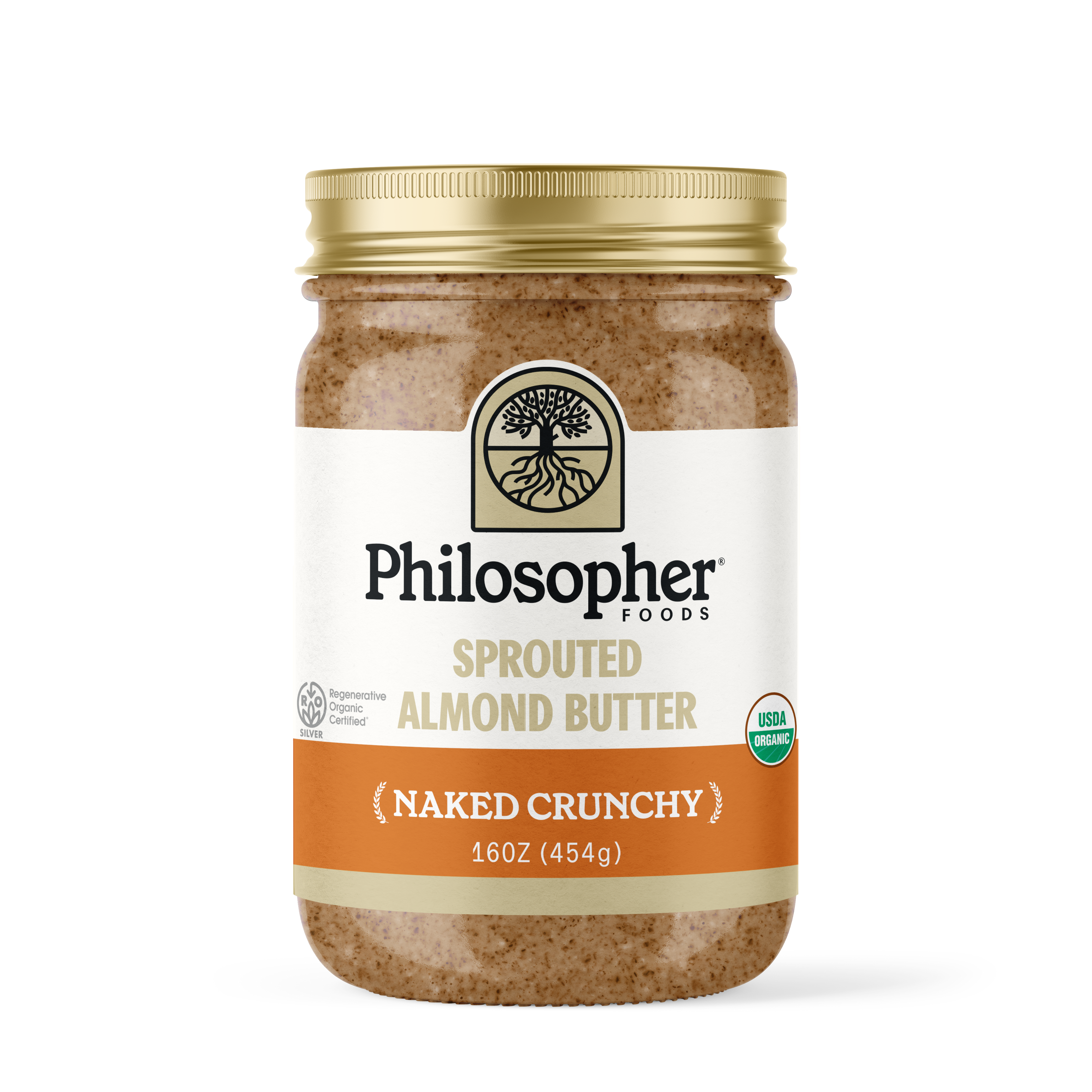 Naked Crunchy Sprouted Almond Butter