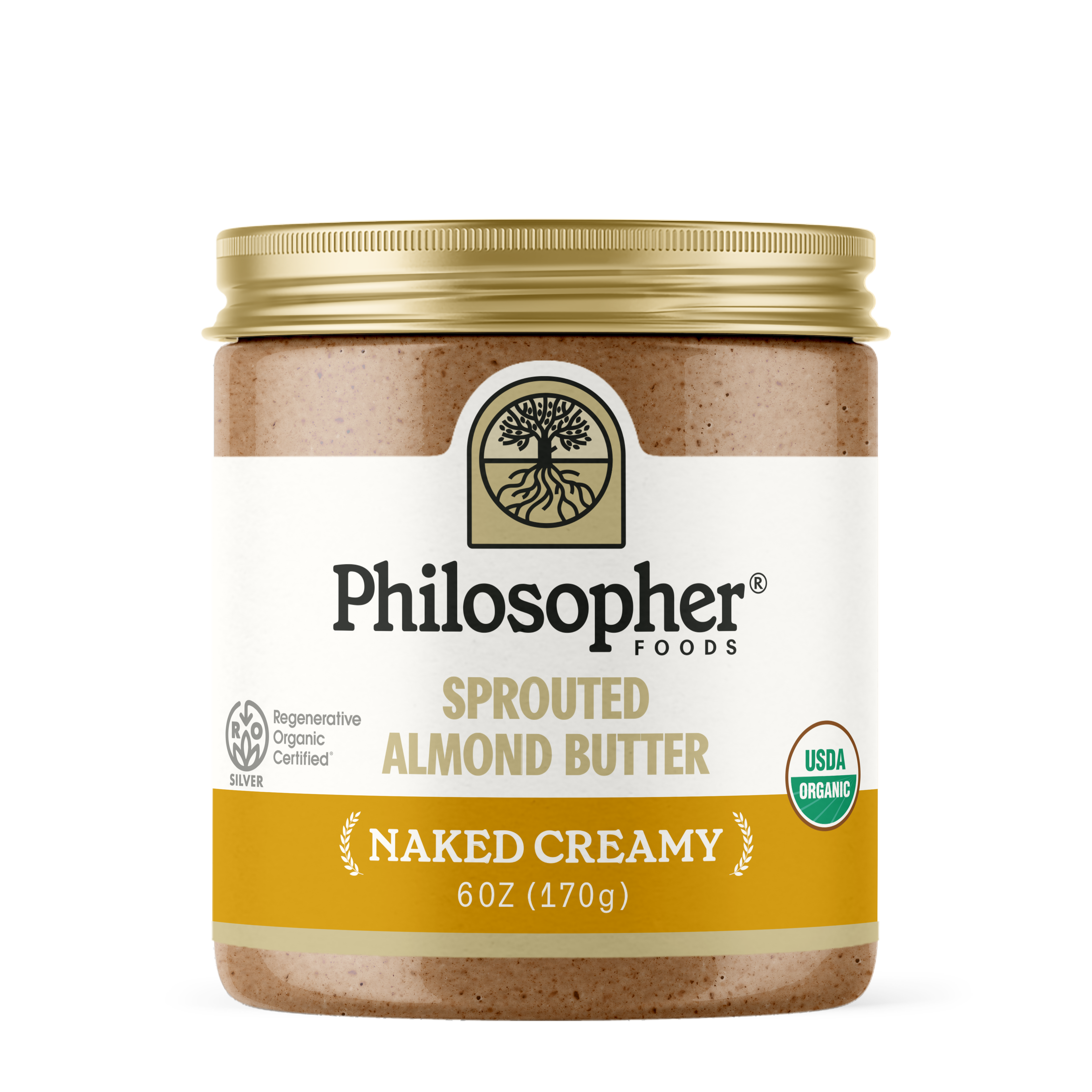 Naked Creamy Sprouted Almond Butter