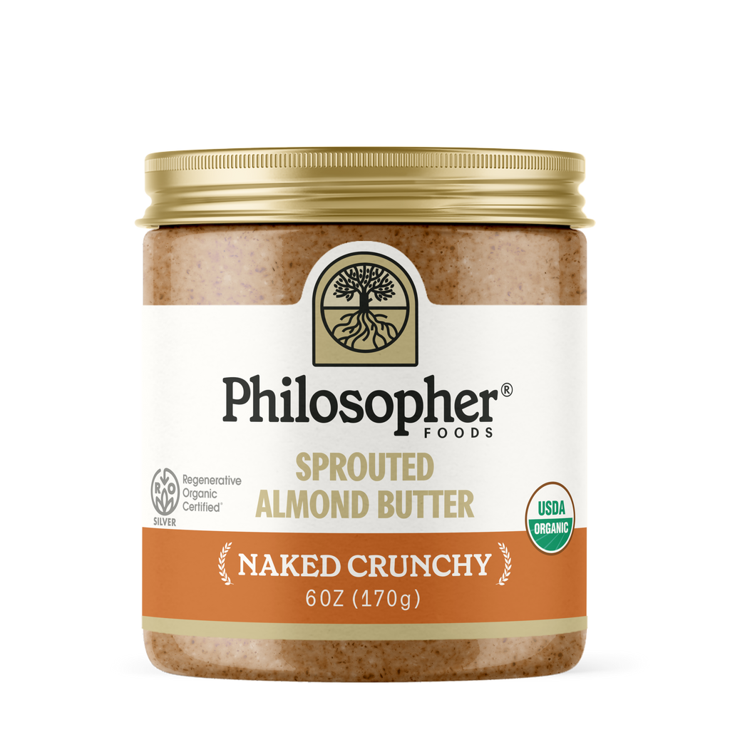 Naked Crunchy Sprouted Almond Butter