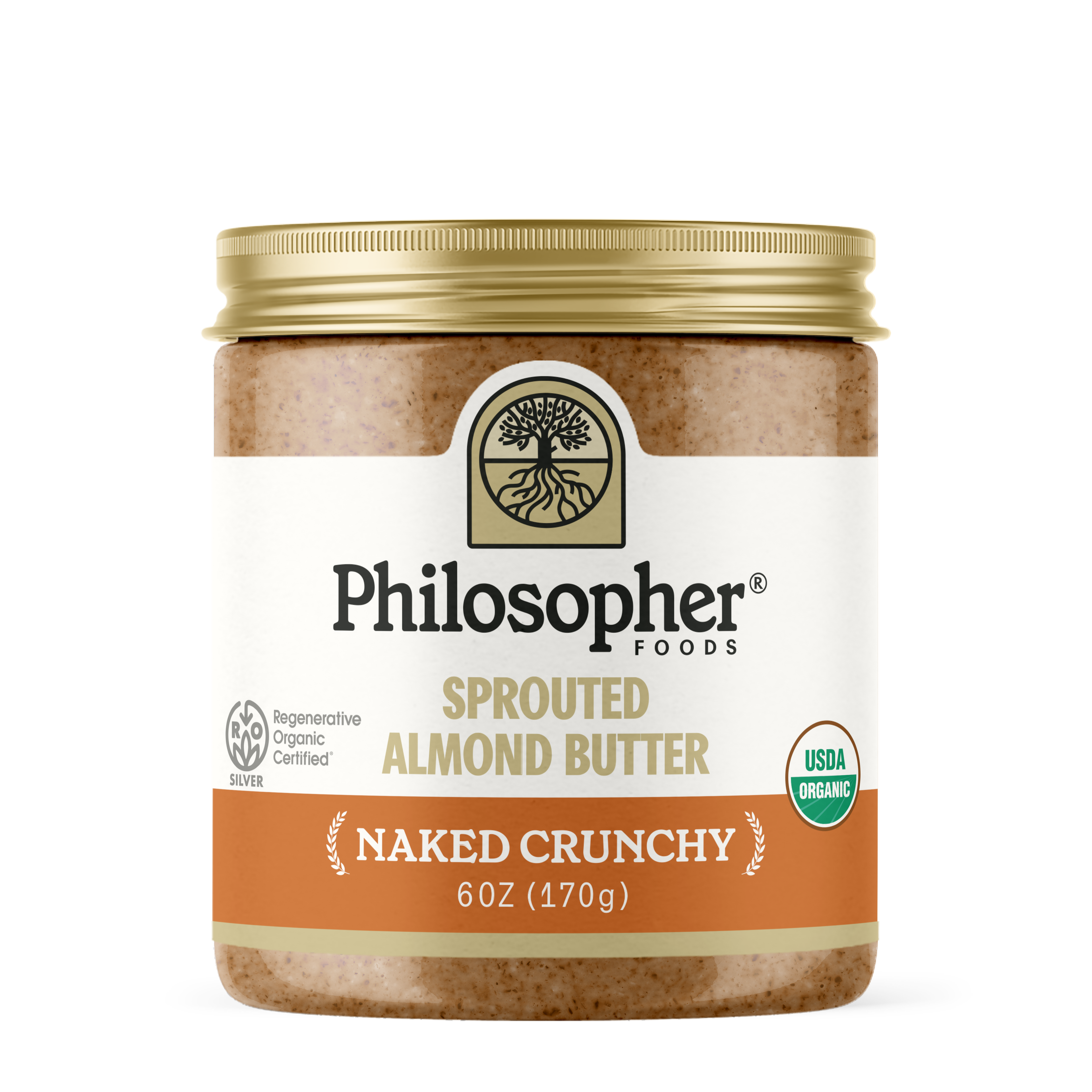 Naked Crunchy Sprouted Almond Butter