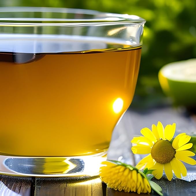 Akshit 75 Chamomile Tea Bags, 100%Pure Natural Chamomile Flowers, Calm Sleep Tea, Caffeine Free, Relaxing Tea, Non-GMO.