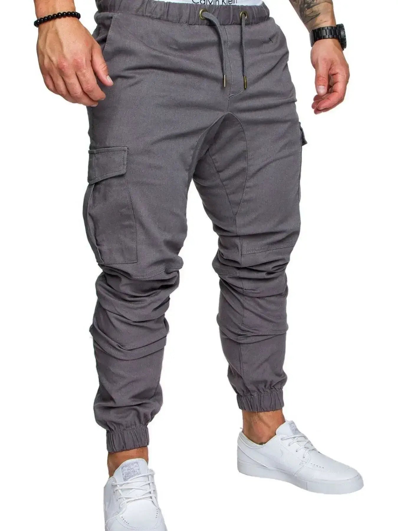 Men's Cargo Jogger with Drawstring Waistband