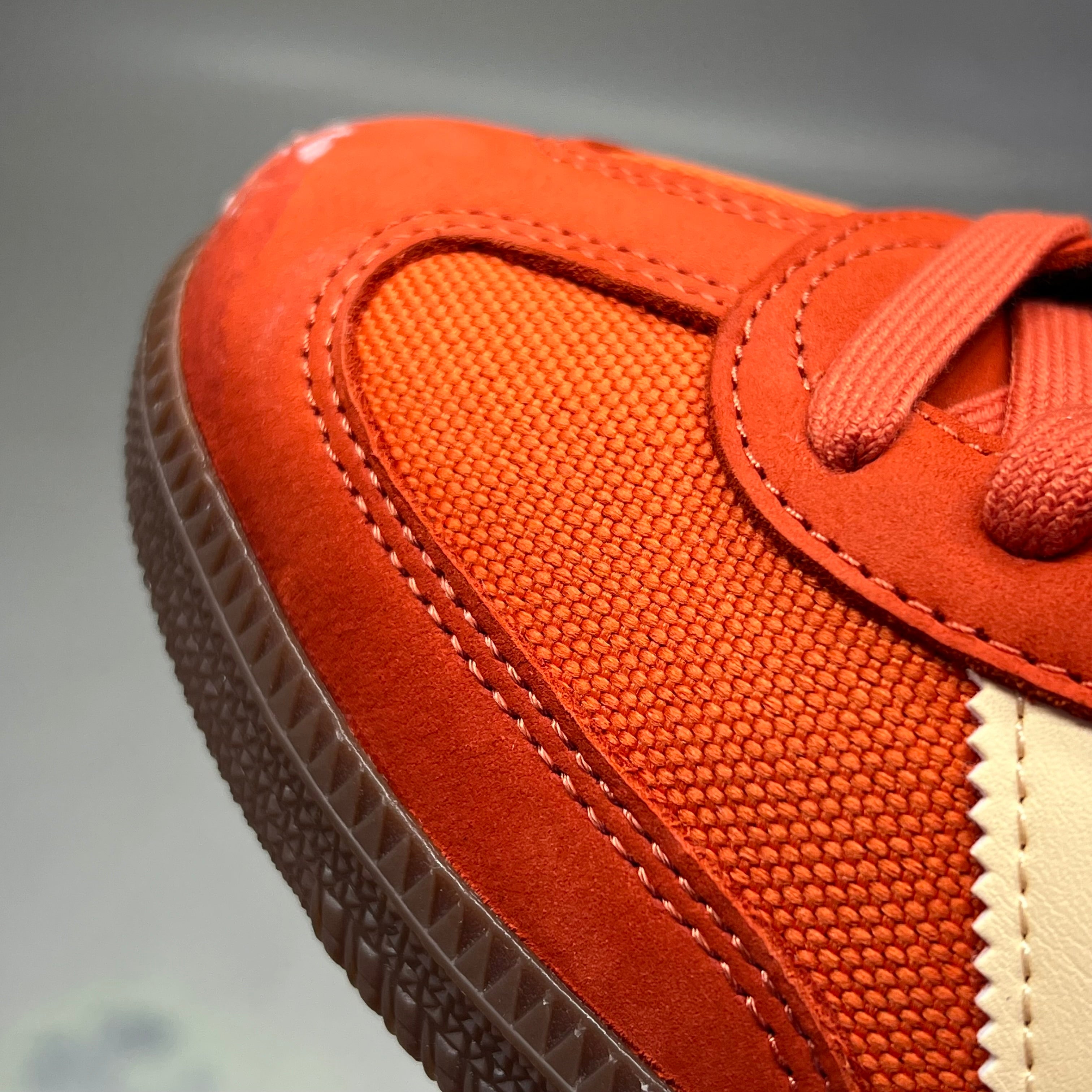 ZA@ ADIDAS Samba OG Soccer Inspired Sneaker Men's Sz 6.5 Collegiate Orange ID1453