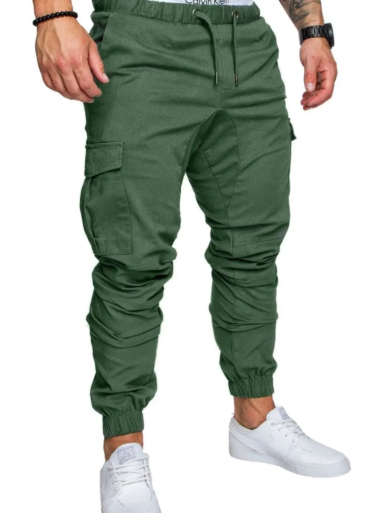 Men's Cargo Jogger with Drawstring Waistband