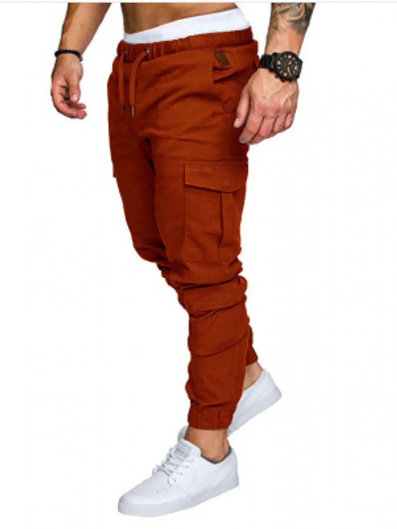 Men's Cargo Jogger with Drawstring Waistband
