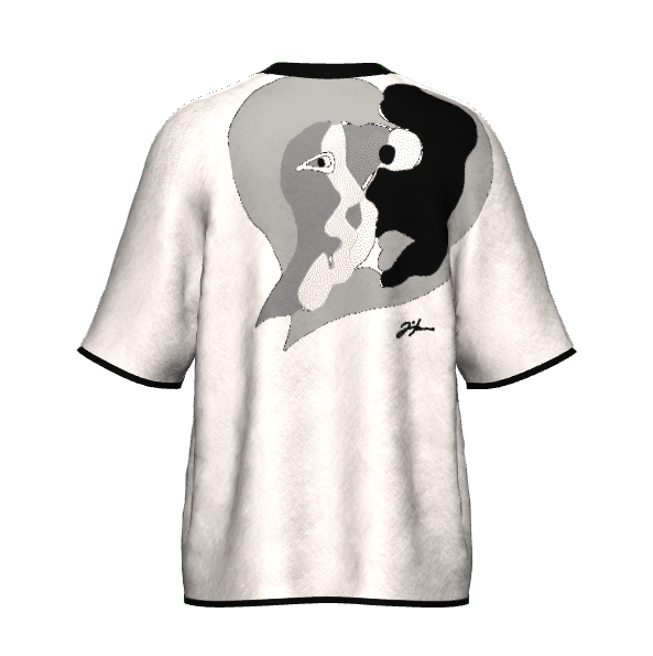 Koi Knitted Crew Neck T-Shirt