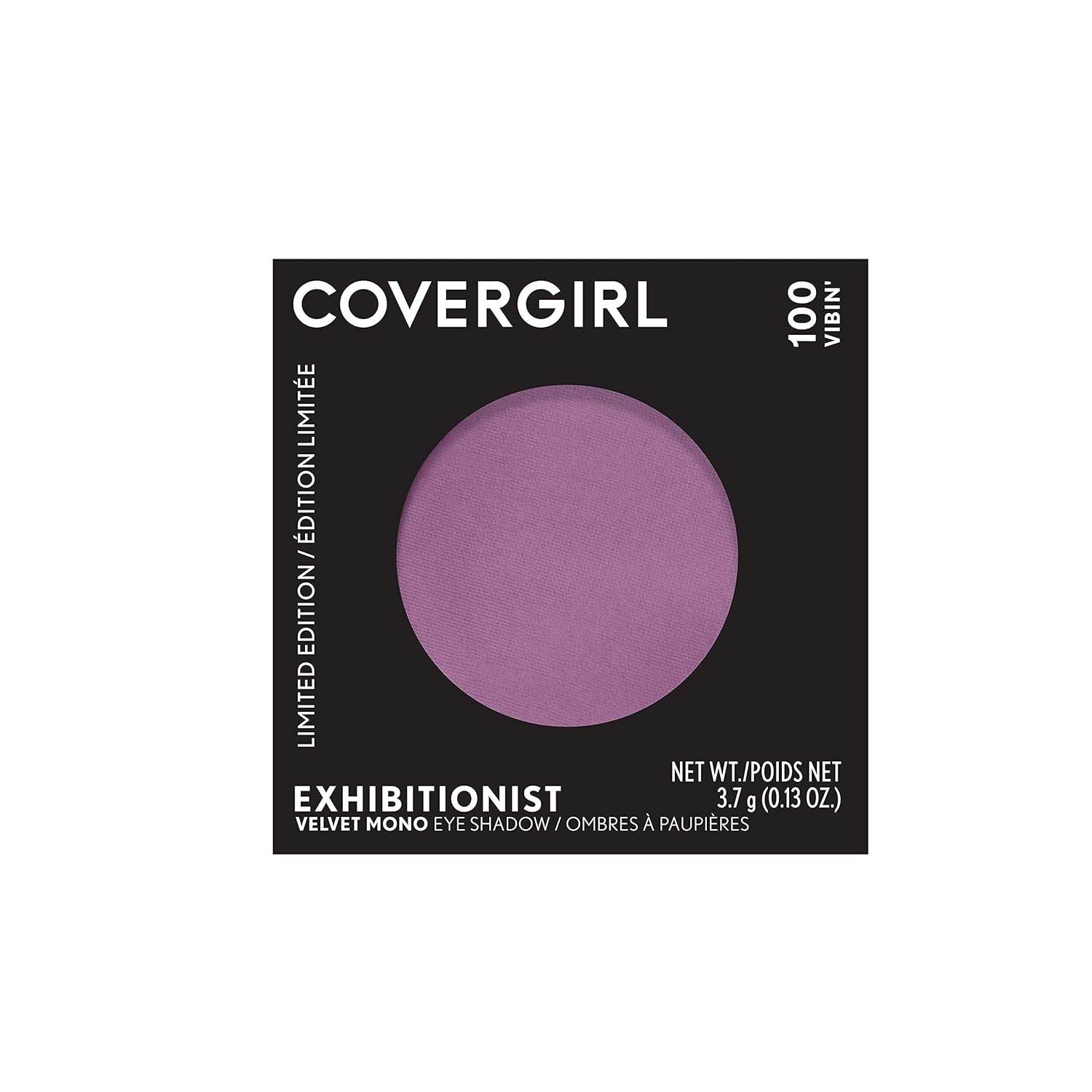 COVERGIRL Exhibitionist Velvet Mono Eye Shadow, Vibin' 100