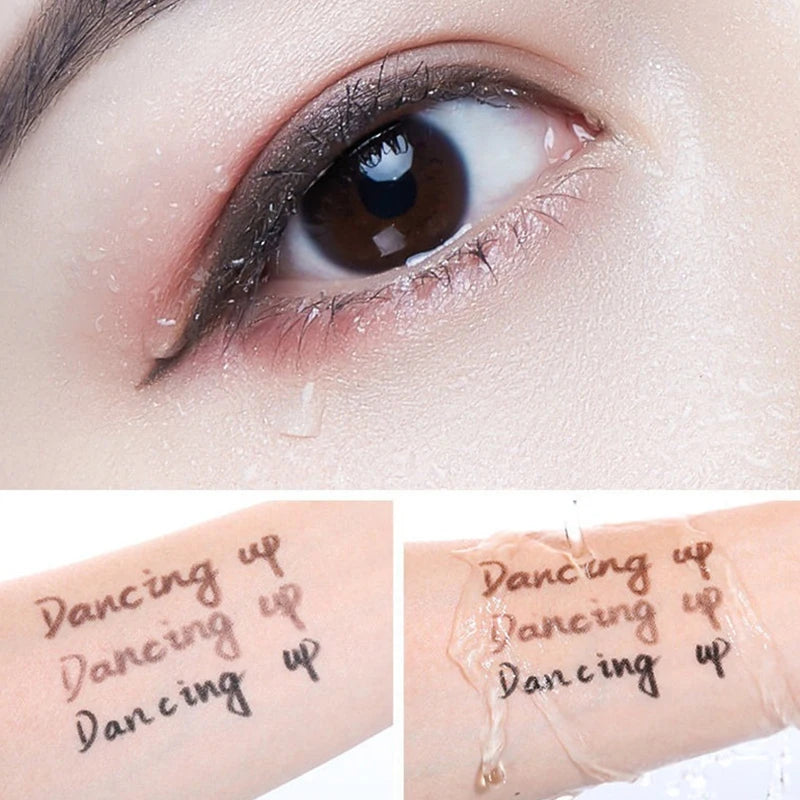 3Pcs Waterproof Black Eyeliner Pencils Long Lasting Easy to Wear Eye Liner Gel Matte Quick Drying Eyeliner Pen Makeup Cosmetic