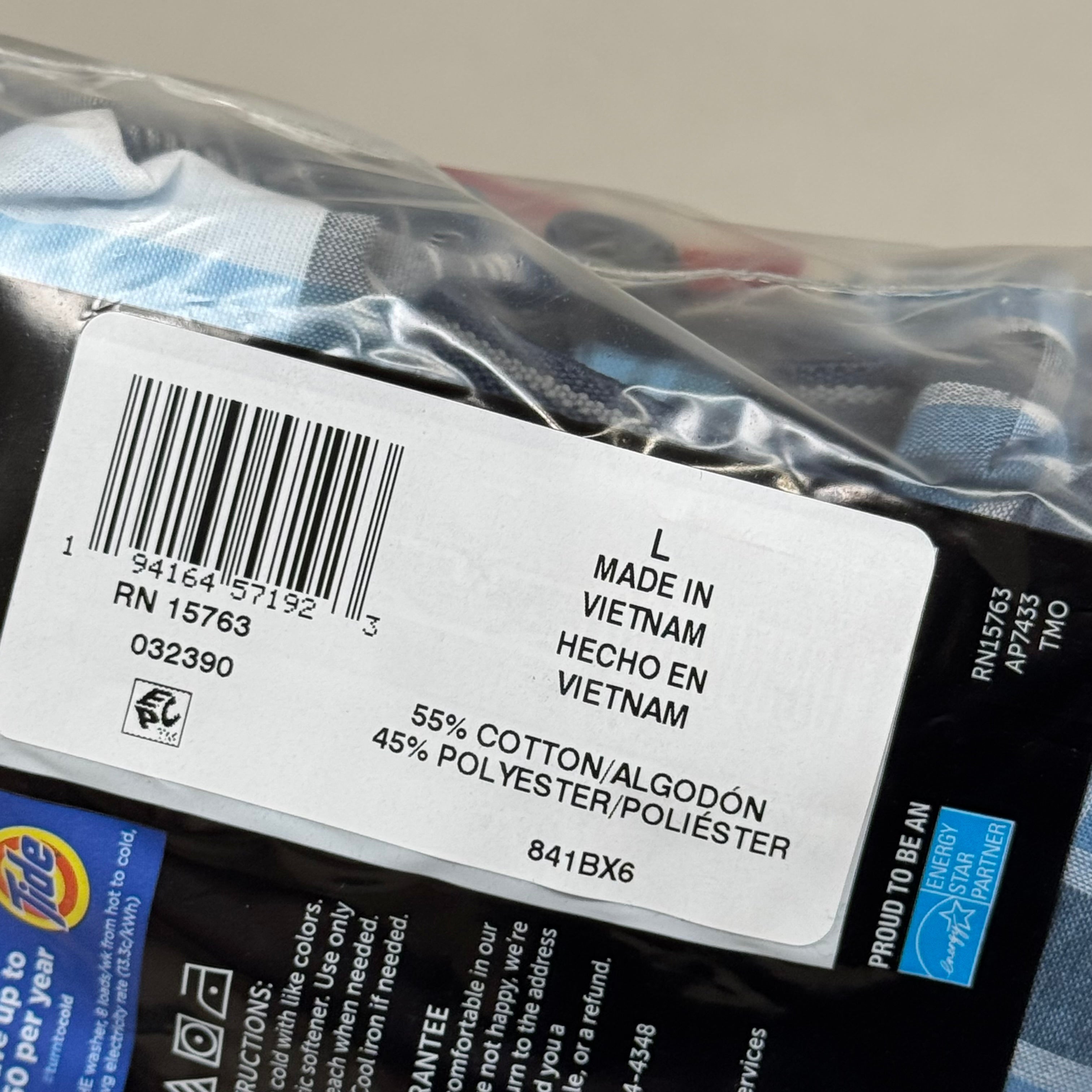 HANES (6 PACK!) Men's Cool Comfort Boxer Briefs Sz L 36-38" Blue/Navy Blue RN15763