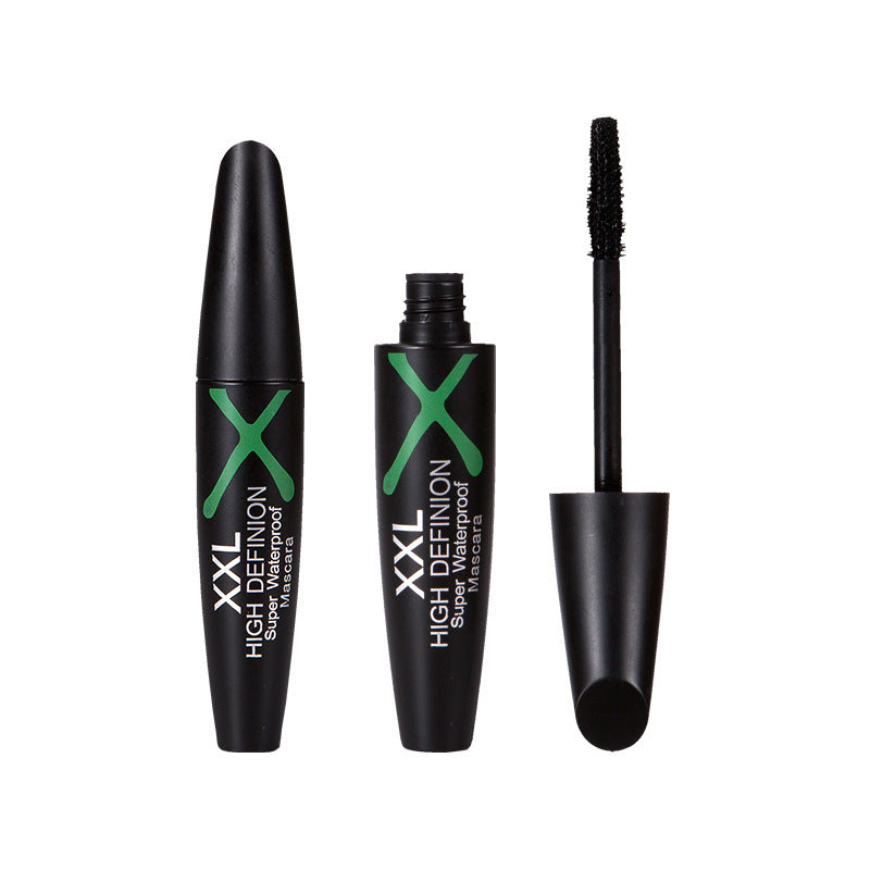 4D Dark Night Green Fork Waterproof Slender Long Curly Thick And Long Natural Lasting Non-Smudge Mascara
