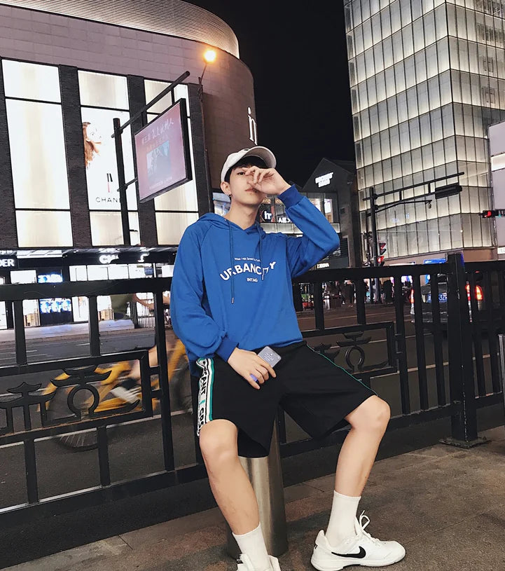 Hooded Sweatshirt - Casual Top