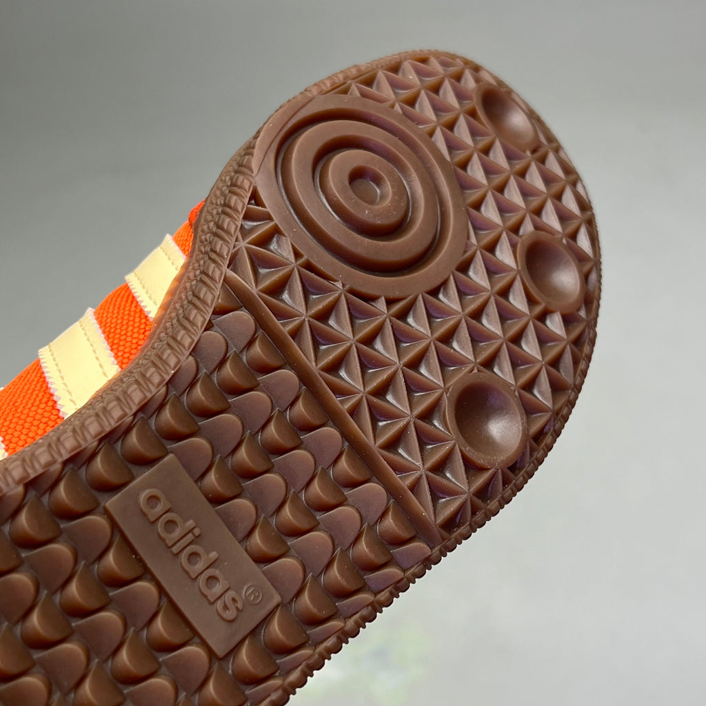 ZA@ ADIDAS Samba OG Soccer Inspired Sneaker Men's Sz 8.5 Collegiate Orange ID1453