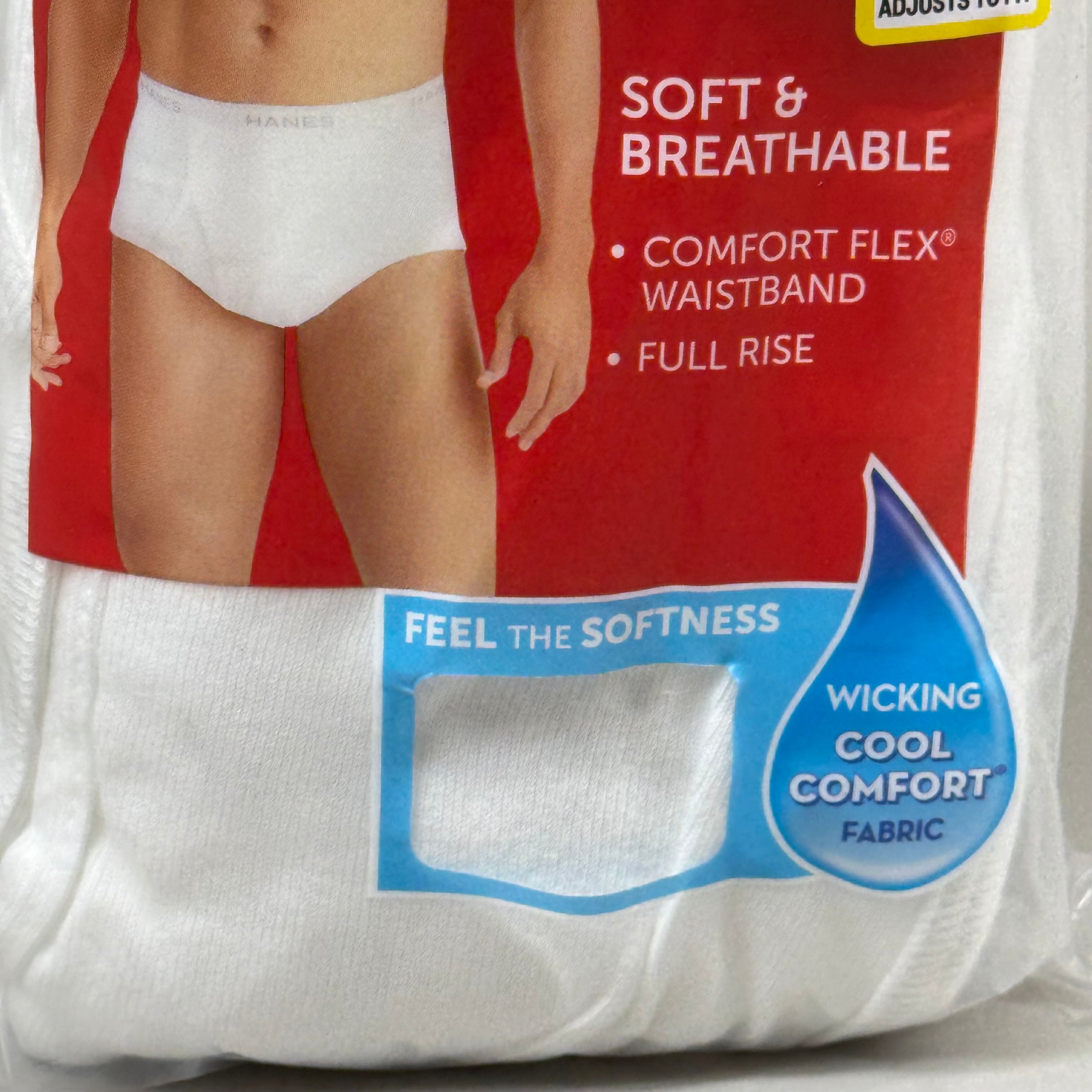 HANES (6 PACK!) Men's Cool Comfort Boxer Briefs Sz S 28-30" White 2252P6