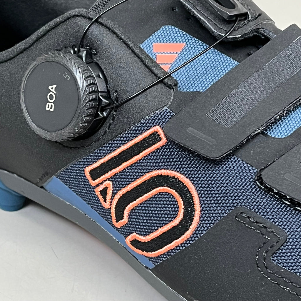 ADIDAS Five Ten Kestrel BOA Mountain Biking Shoes Womens Sz 7 Black/Blue HQ6031