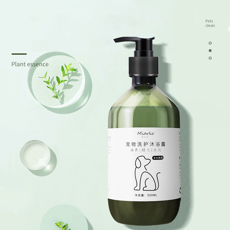 Pet Shampoo 500ml Cat Deodorizing and Scented Bath Products Dog Cleaning Supplies