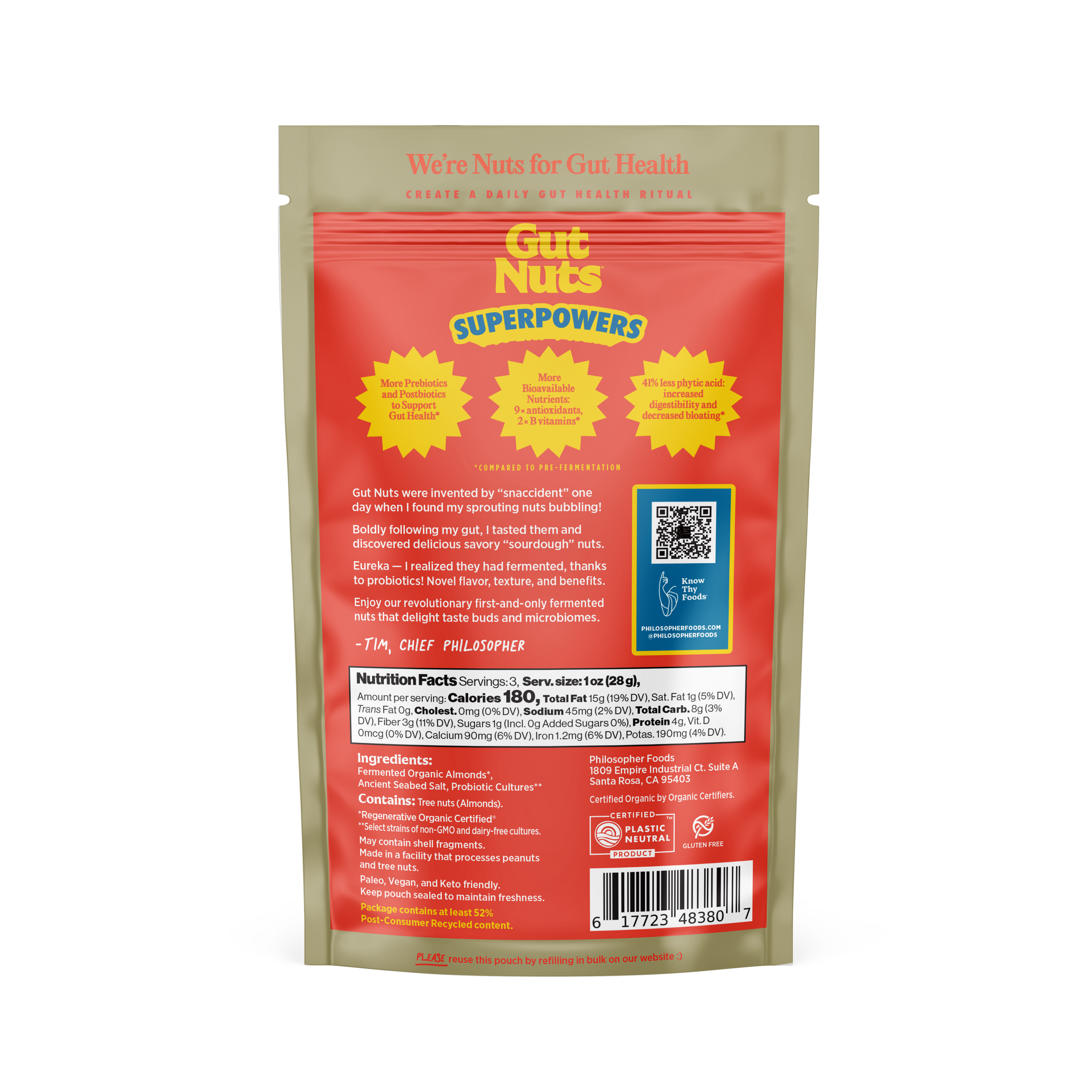 Gut Nuts - Fermented Almonds