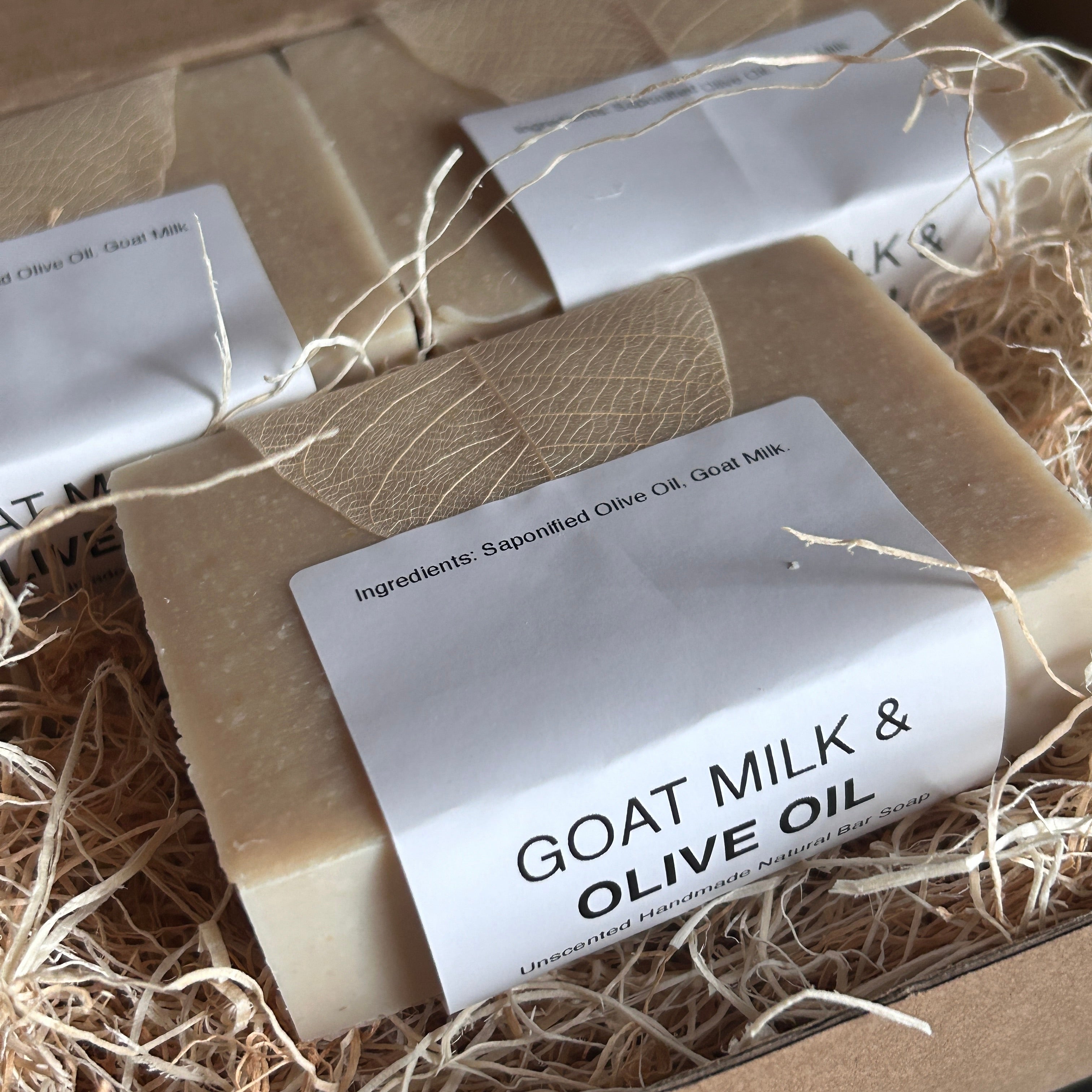 Goat Milk & Olive Oil Bar Soap, Unscented