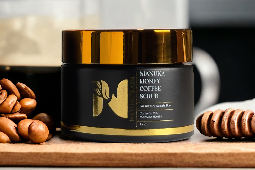 Manuka Honey Coffee Face Scrub