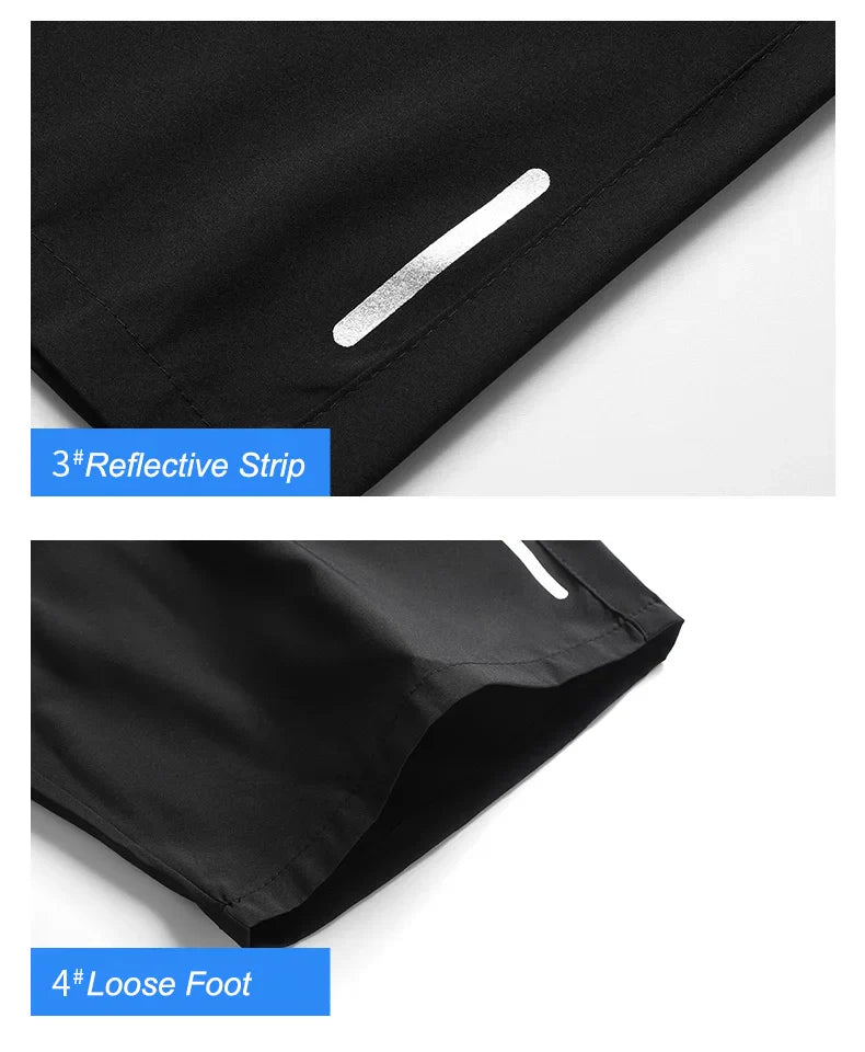 Men's Reflective Running Shorts