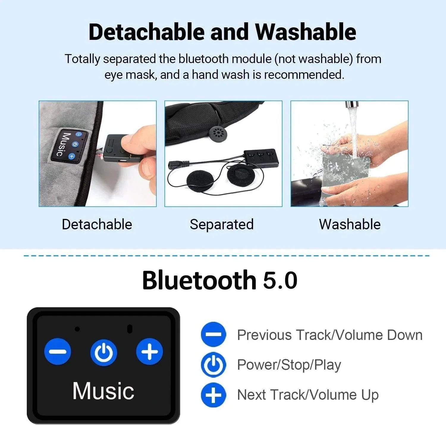 Wireless Sleep Headphones for Side Sleepers
