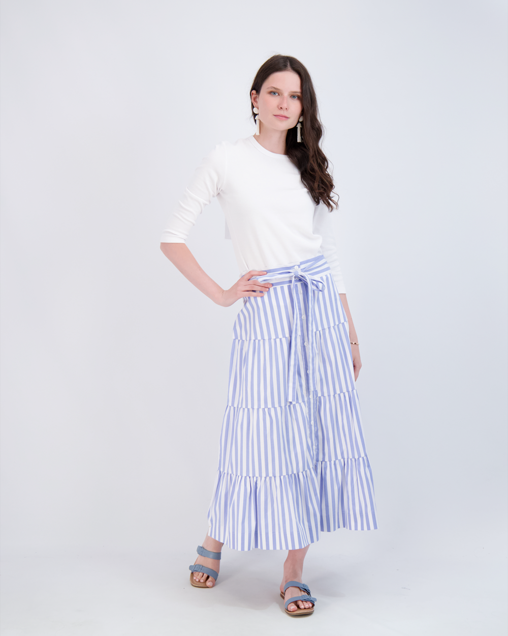 24/7 Rib Basic Crew Neck Tee Shirt