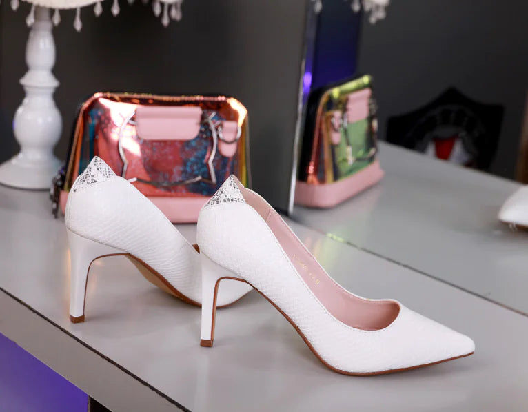 Korean Style Pointed Toe Stiletto Heels for Women