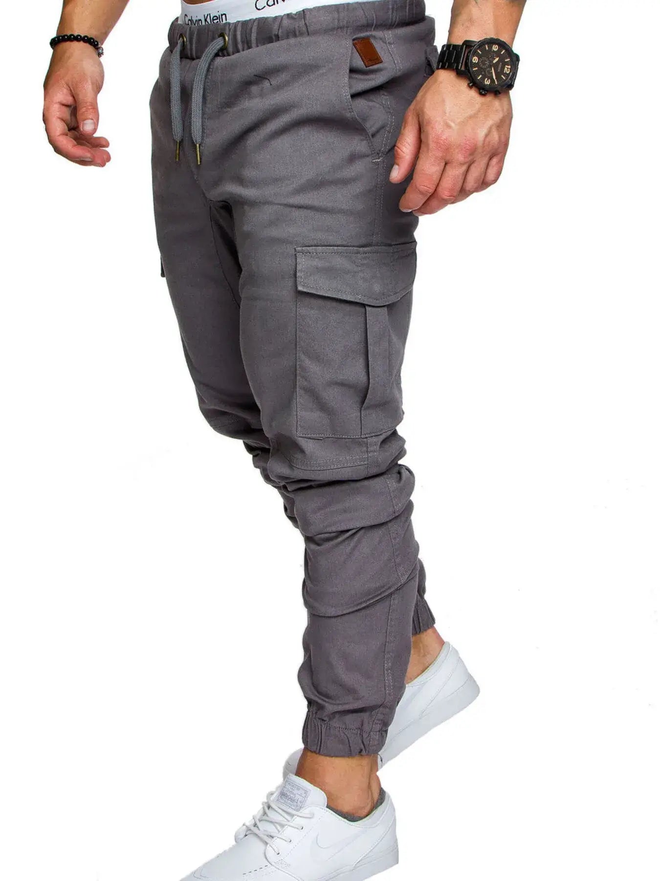 Men's Cargo Jogger with Drawstring Waistband