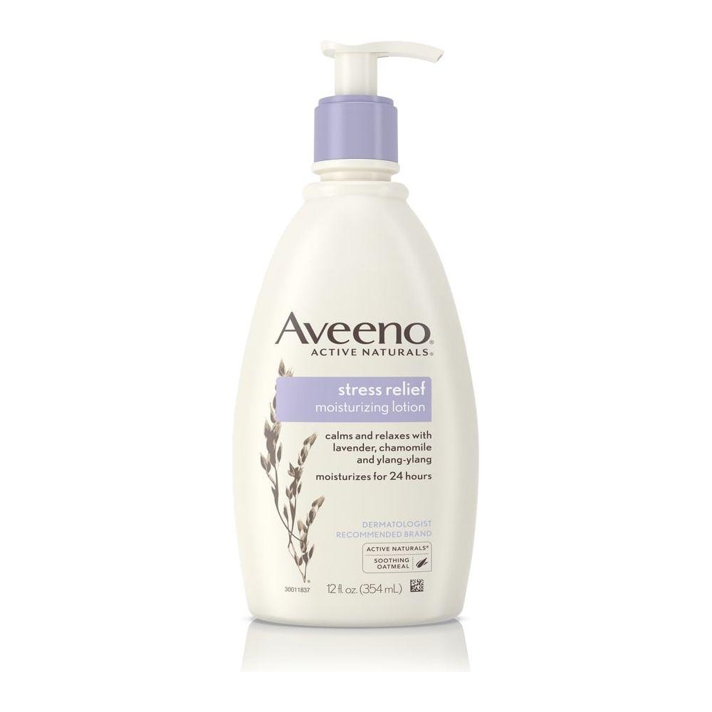 Aveeno Active Naturals Stress Relief Moisturizing Lotion, 12 Fl Oz