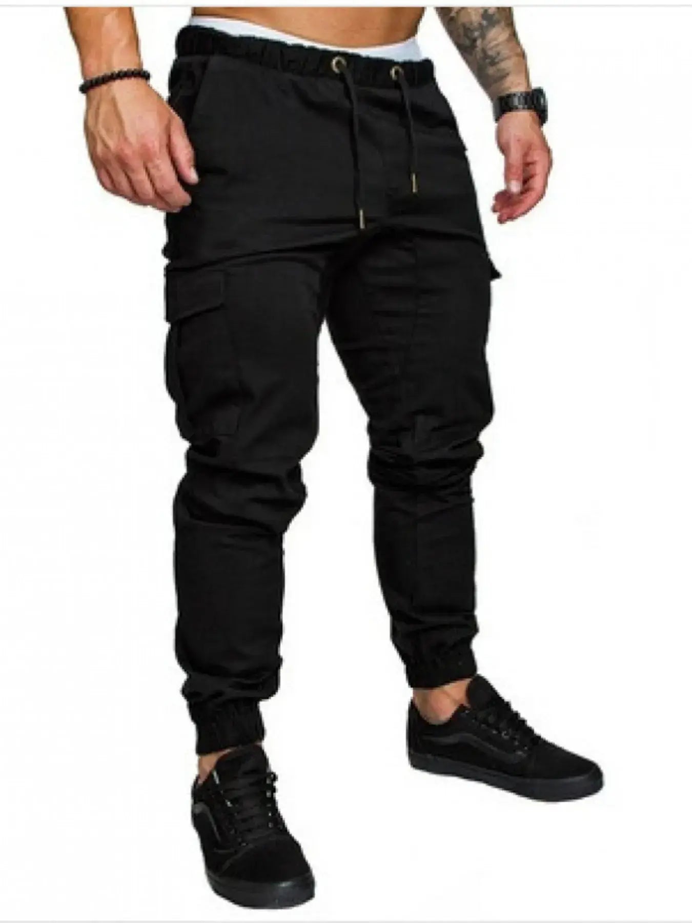 Men's Cargo Jogger with Drawstring Waistband