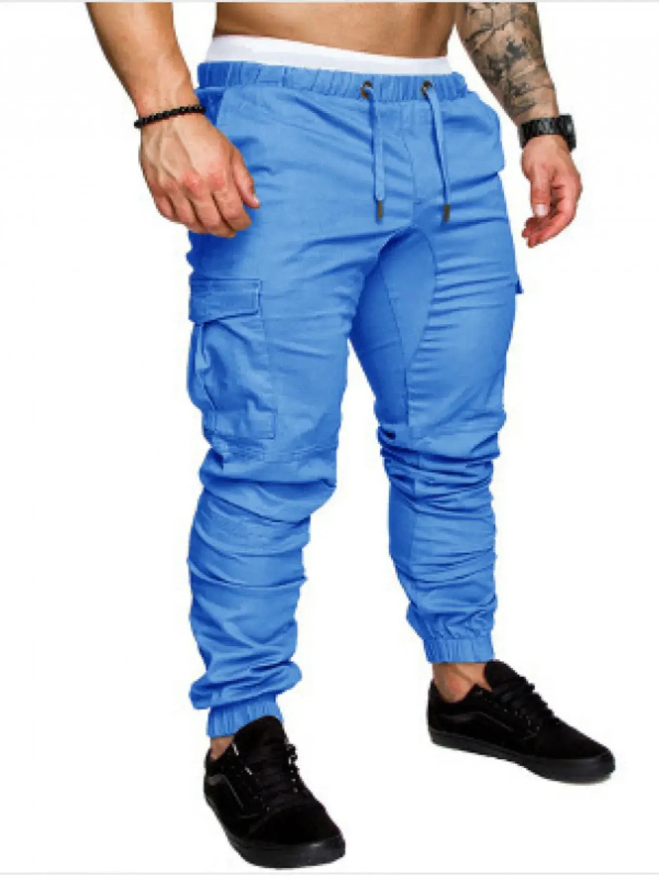 Men's Cargo Jogger with Drawstring Waistband