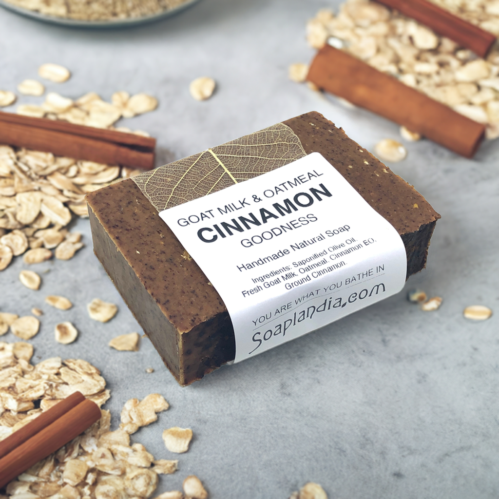 Goat Milk & Oatmeal Cinnamon Goodness Soap