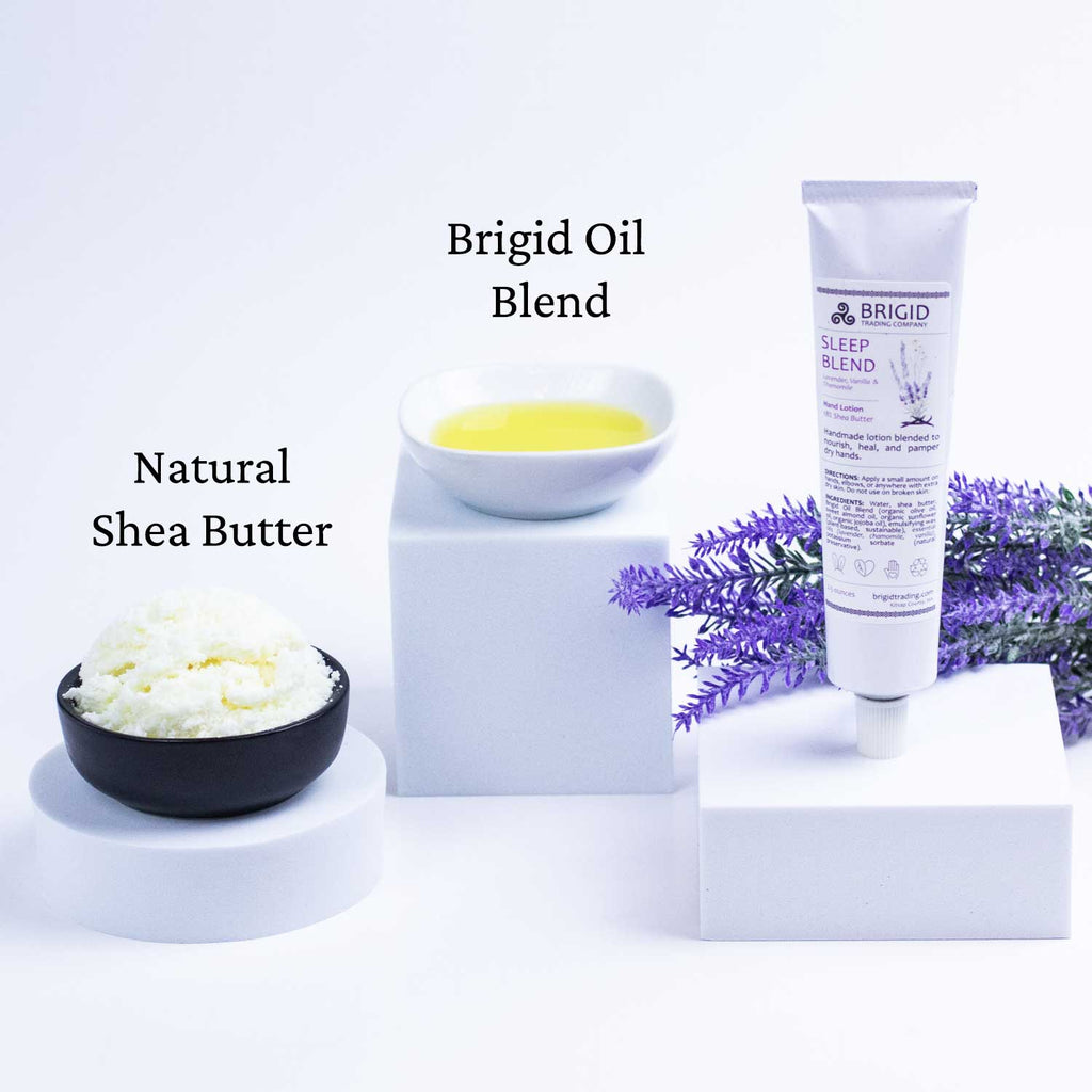 Sleep Blend Natural Hand Lotion - Lavender, Chamomile, and Vanilla