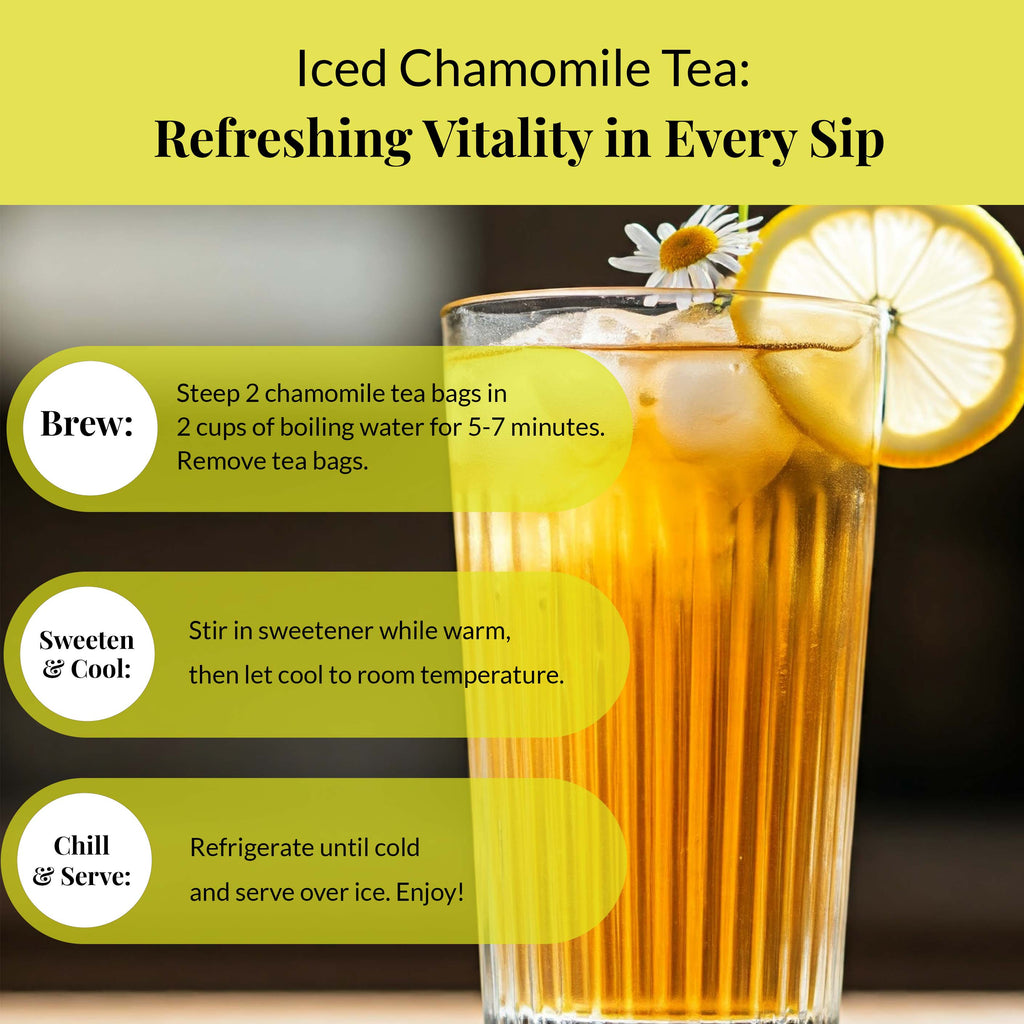 Akshit 75 Chamomile Tea Bags, 100%Pure Natural Chamomile Flowers, Calm Sleep Tea, Caffeine Free, Relaxing Tea, Non-GMO.
