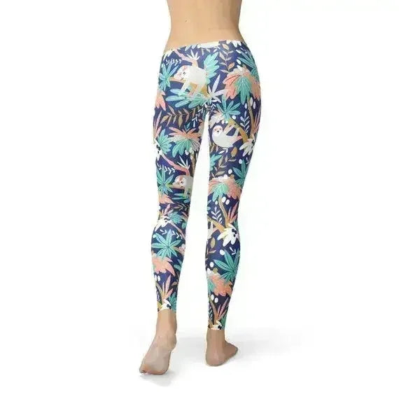 Womens Sloth Leggings