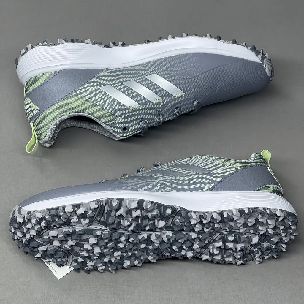 ADIDAS Golf Shoes W S2G SL Waterproof Women's Sz 5.5 Grey / Lime GZ3911 (New)