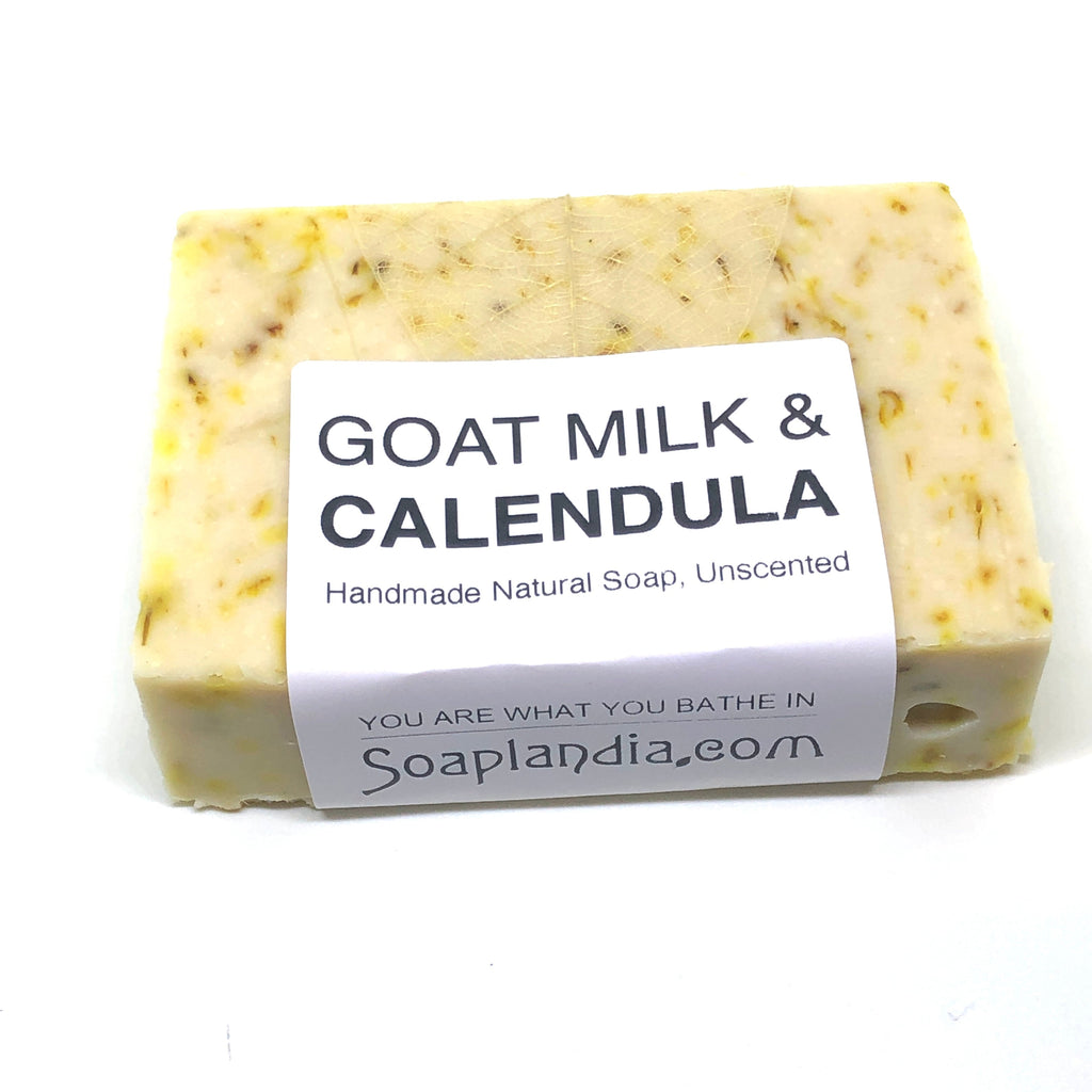 Goat Milk & Calendula Tea Soap, Unscented