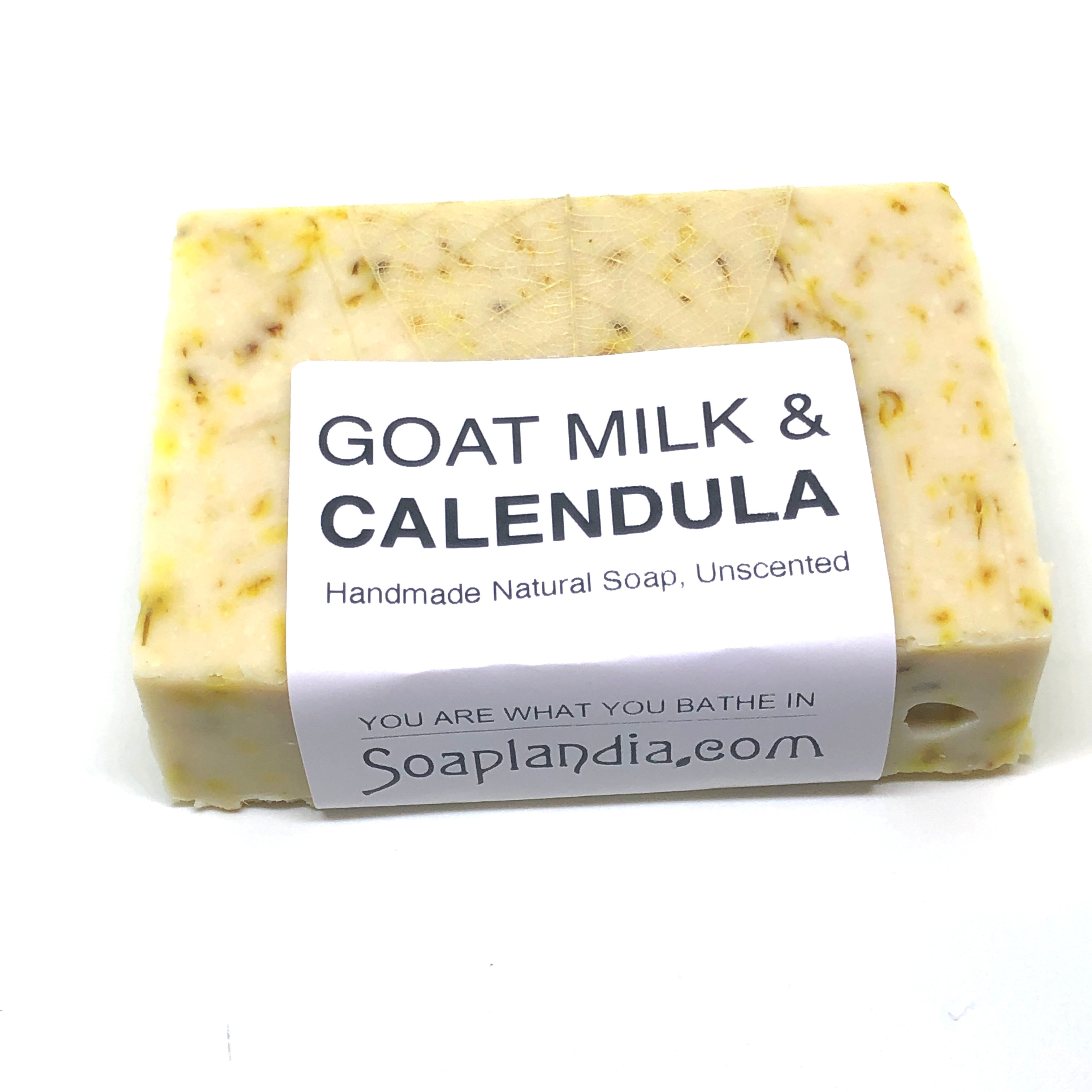 Goat Milk & Calendula Tea Soap, Unscented