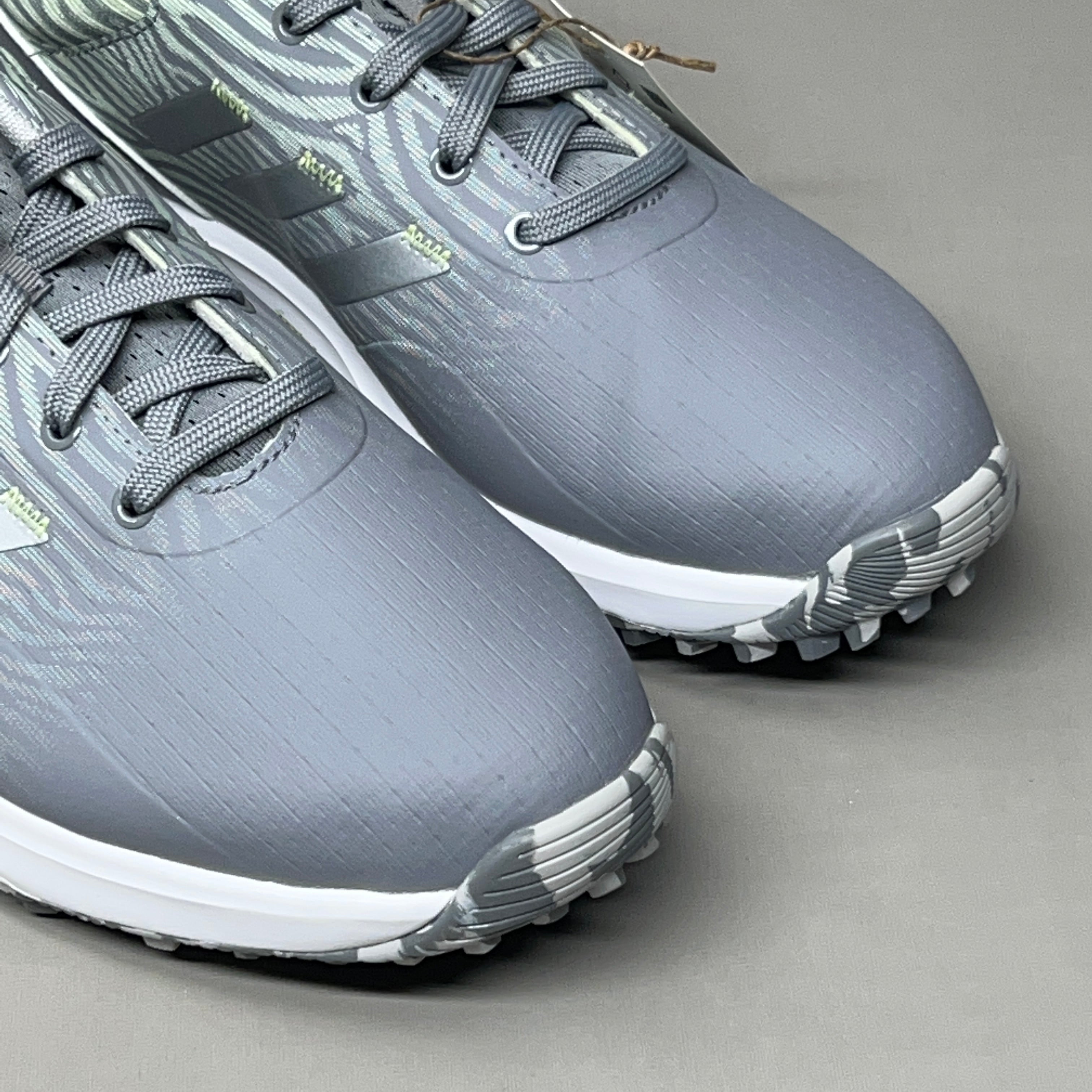 ADIDAS Golf Shoes W S2G SL Waterproof Women's Sz 5.5 Grey / Lime GZ3911 (New)