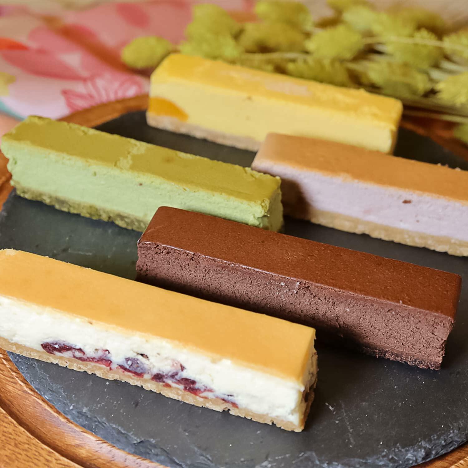 Sinirttou Silicone Chocolate Bar Mold 8 Cavities Rectangular Blue 2 Pack